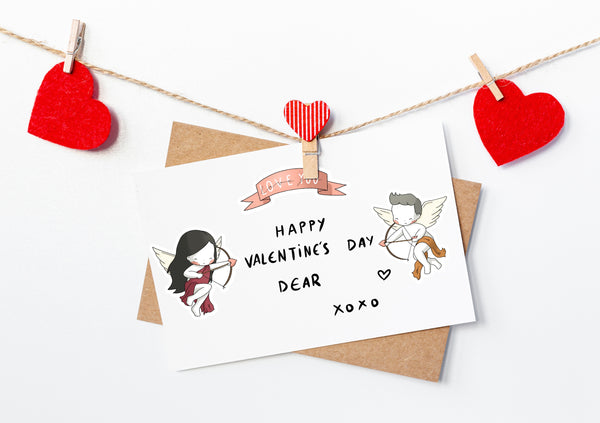 Be Mine Valentine's Day Kiss Cut Stickers Sheet