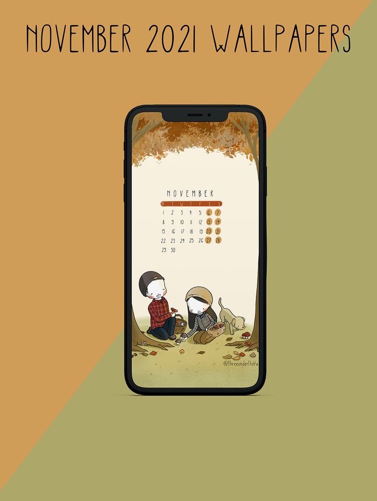 NOVEMBER 2021 WALLPAPERS