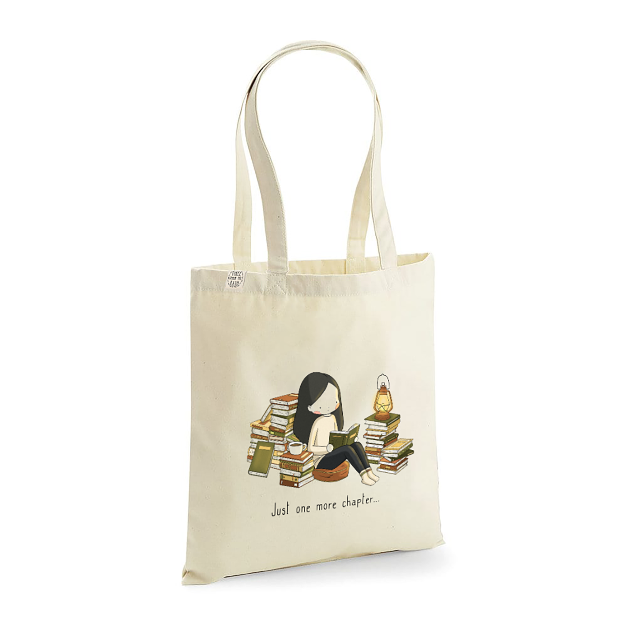 Just One More Chapter- Book Lovers Tote Bag