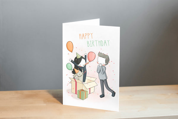 Happy Birthday Greetings Card