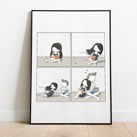 I Want You by My Side Artwork Print