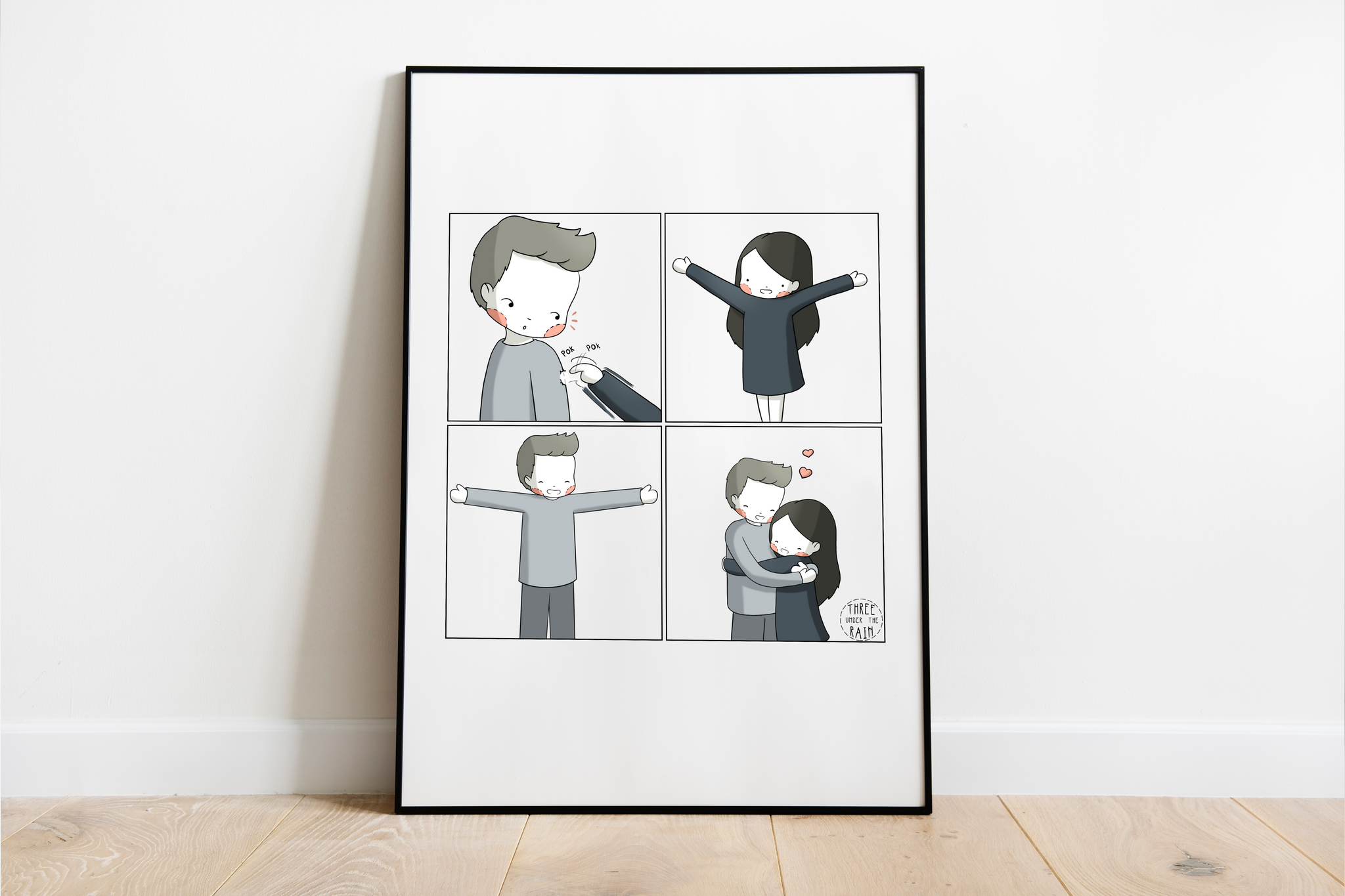 I Want Hugs Artwork Print