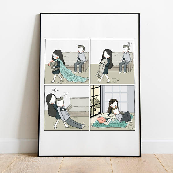 Lazy Sunny Afternoon Artwork Print